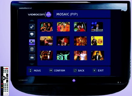 Videocon Satellite LCD TV