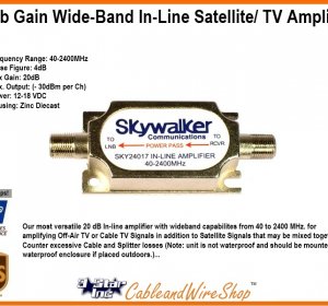 Satellite TV Amplifiers